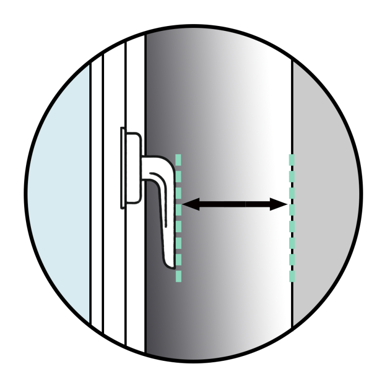 How to measure to avoid obstacles for blinds