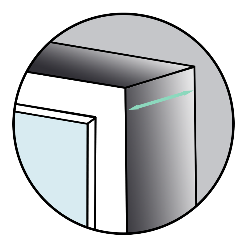 How to measure window depth for Blinds
