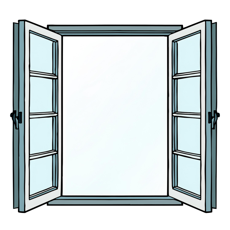 Window Opening Inward