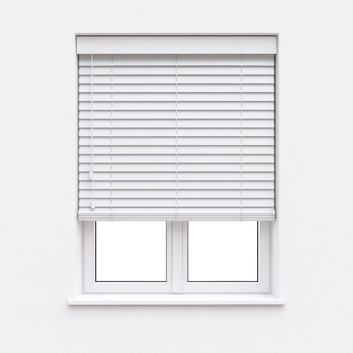 Custom 63mm PVC Faux Wooden Venetian Blind 2