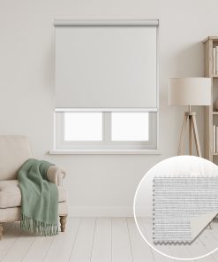 Frosted Glass | Made-to-measure (Blackout) Roller Blind