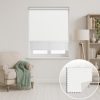 Glacier Blockout + Sun Screen Dual-Roller Blind | Made To Measure
