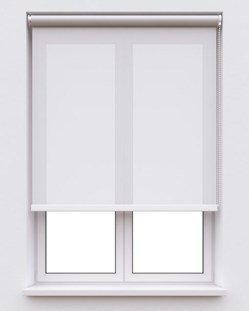 Lace (White) | Made-to-measure (Sun Screen) Roller Blind - Image 3