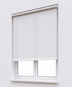Lace (White) | Made-to-measure (Sun Screen) Roller Blind