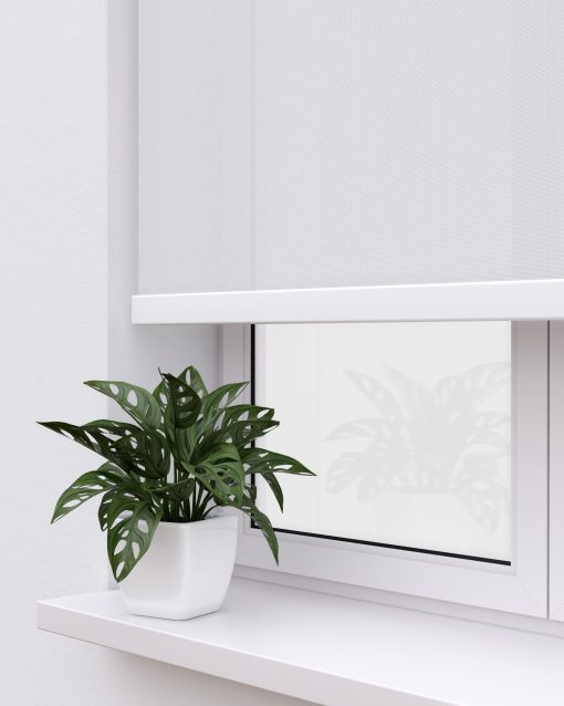 Lace (White) | Made-to-measure (Sun Screen) Roller Blind - Image 4