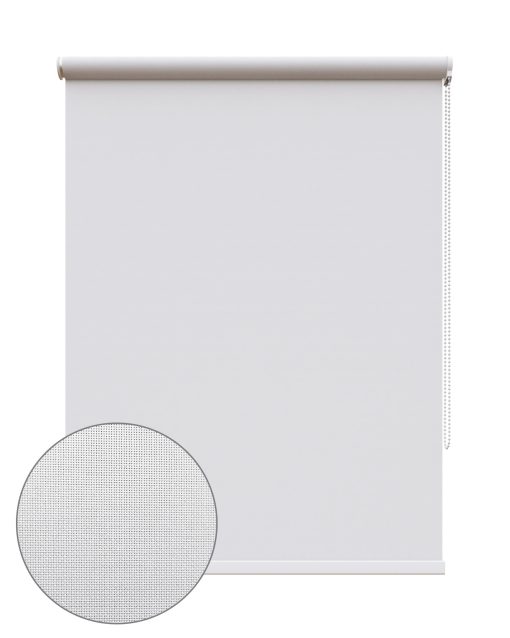 Lace (White) | Made-to-measure (Sun Screen) Roller Blind - Image 5