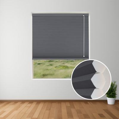 Black | Made-to-measure (Blockout) Honeycomb Blind