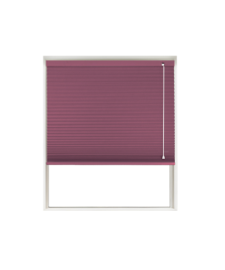 Bordeaux Blockout Honeycomb Blind Window Cutout