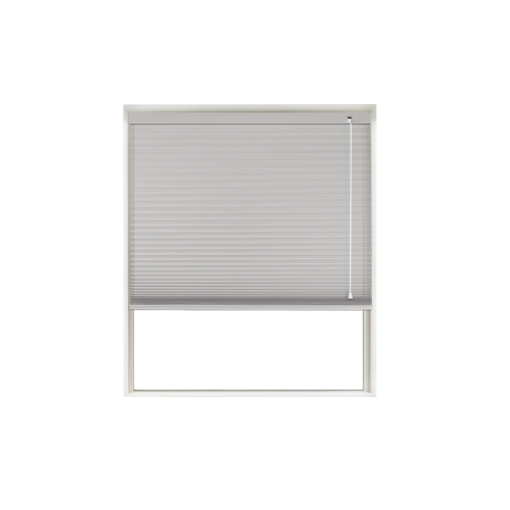 Chalk Translucent Honeycomb Blind Window Cutout