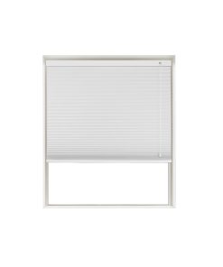 Cotton Blockout Honeycomb Blind Window Cutout
