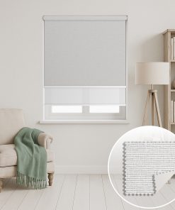 Discount Blinds Dual Roller Blinds Mist