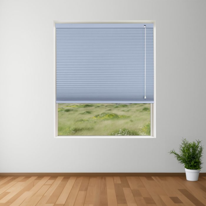 Federal Blue Blockout Honeycomb Blind Lifestyle Image