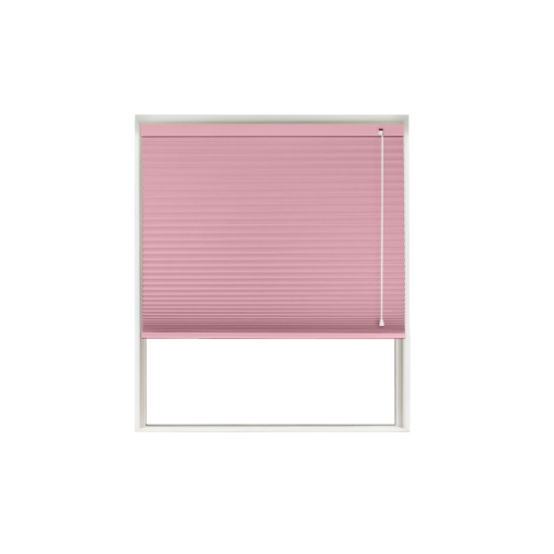 Pink Flamingo Blockout Honeycomb Blind Window Cutout