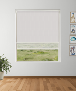 Alloy Blockout + Sun Screen Dual-Roller Blind | Made To Measure