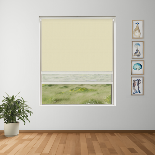 Alpine Blockout + Sun Screen Dual-Roller Blind | Made To Measure