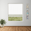 Arctic Veil Blockout + Sun Screen Dual-Roller Blind | Made To Measure