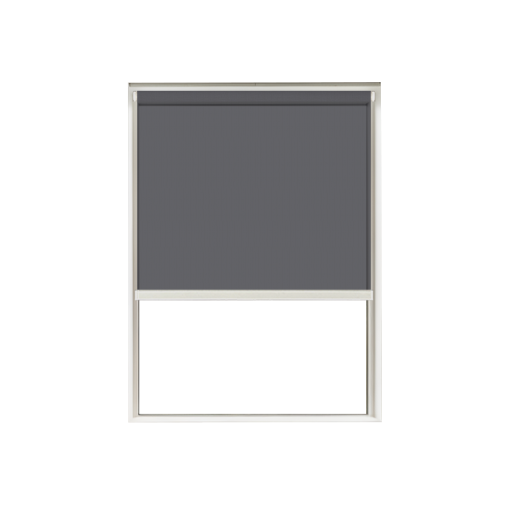 Black Fern | Made-to-measure (Light Filter) Roller Blind - Image 3