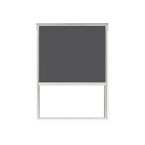 Black Sand Blockout + Sun Screen Dual-Roller Blind | Made To Measure - Image 4