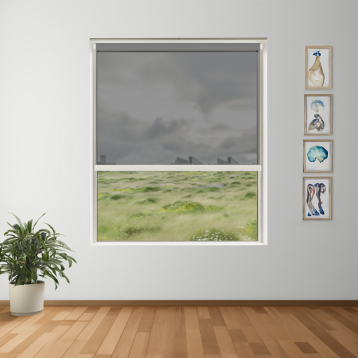 Cinder | Made-to-measure (Sun Screen) Roller Blind