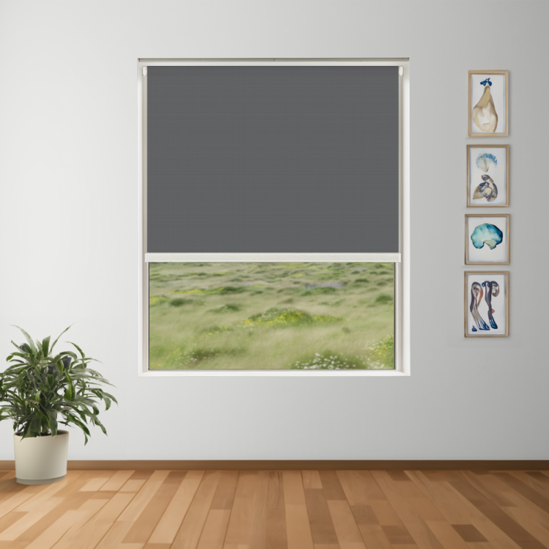 Coal Dust | Made-to-measure (Blockout) Roller Blind