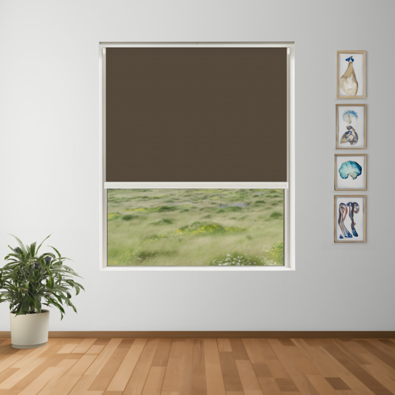 Coffee | Made-to-measure (Blockout) Roller Blind