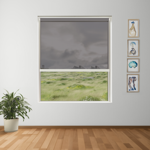 Ember | Made-to-measure (Sun Screen) Roller Blind - Image 5