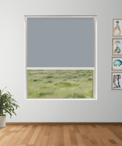 Grey Clouds | Made-to-measure (Blockout) Roller Blind