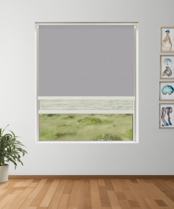 Haze Blockout + Sun Screen Dual-Roller Blind | Made To Measure