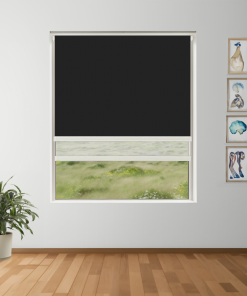 Inkstone Blockout + Sun Screen Dual-Roller Blind | Made To Measure