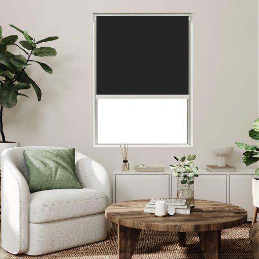 Obsidian Weave | Made-to-measure (Light Filter) Roller Blind