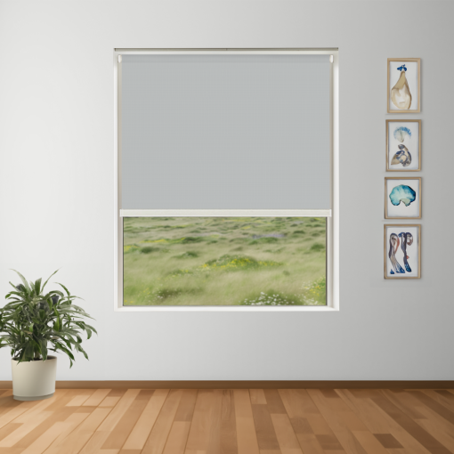 Polished Metal | Made-to-measure (Blockout) Roller Blind