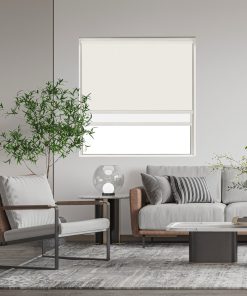 Pure Blockout + Sun Screen Dual-Roller Blind | Made To Measure
