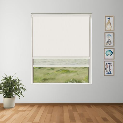 Pure Blockout + Sun Screen Dual-Roller Blind | Made To Measure - Image 4