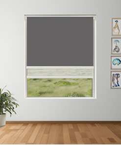 Seabird Blockout + Sun Screen Dual-Roller Blind | Made To Measure
