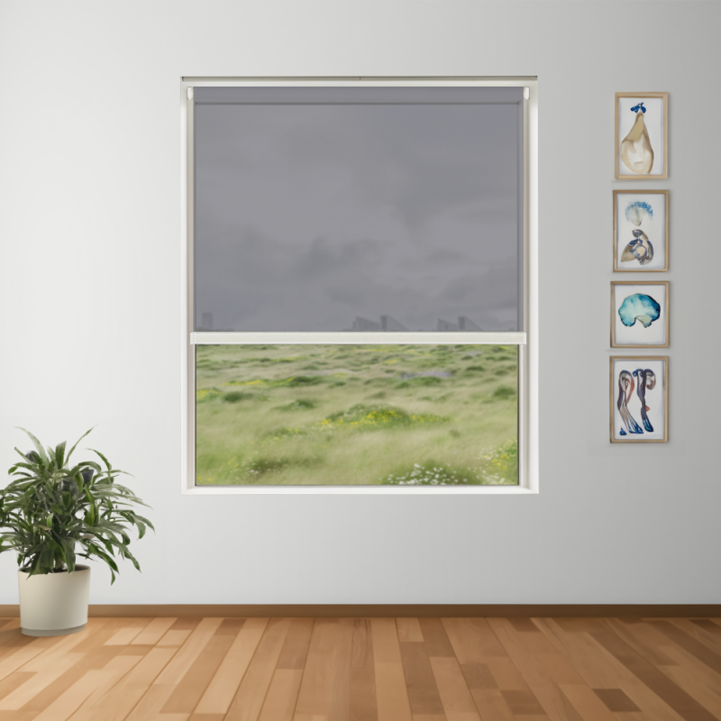 Slate | Made-to-measure (Light Filter) Roller Blind