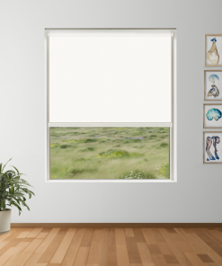 Snow Glint | Made-to-measure (Blockout) Roller Blind