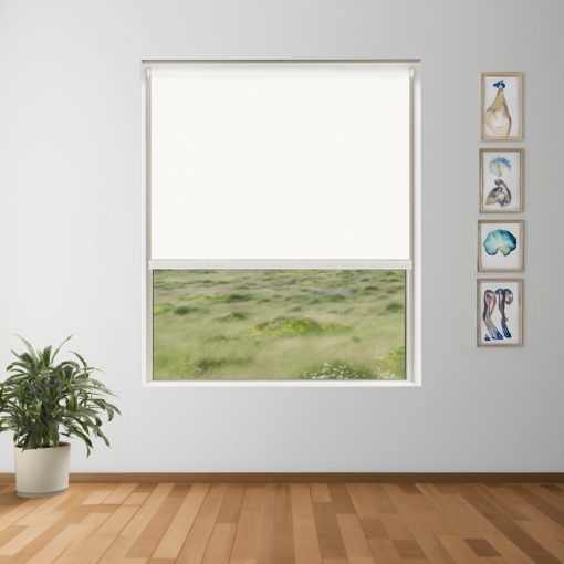 Snow Glint | Made-to-measure (Blockout) Roller Blind