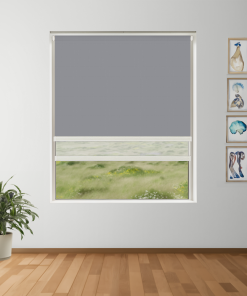 Submarine Blockout + Sun Screen Dual-Roller Blind | Made To Measure