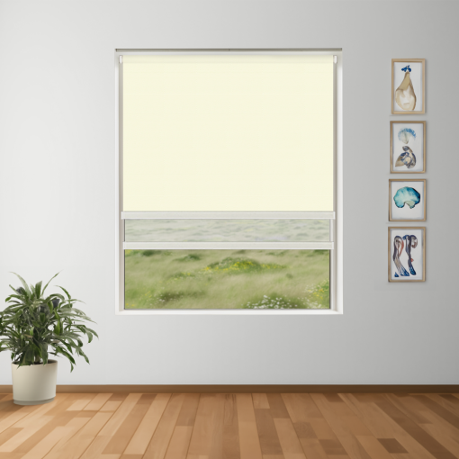 Sundown Blockout + Sun Screen Dual-Roller Blind | Made To Measure