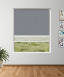 Forge Blockout + Sun Screen Dual-Roller Blind | Made To Measure