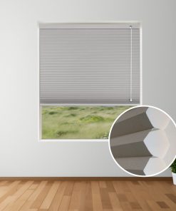 Alabaster Blockout Honeycomb Blinds inset