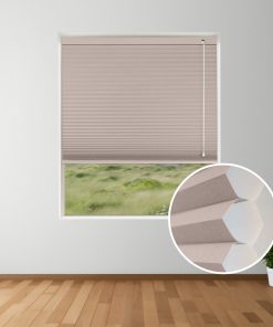 Fawn Blockout Honeycomb Blinds inset