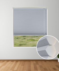 Gray Sheen | Made-to-measure (Blockout) Honeycomb Blind