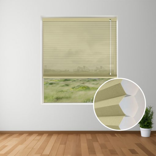 Husk Light Filter Honeycomb Blinds inset
