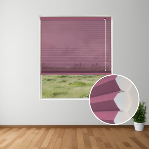 Pinot Light Filter Honeycomb Blinds inset