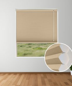 Pongee Blockout Honeycomb Blinds inset