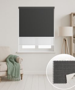 Discount Blinds Dual Roller Blinds Espresso