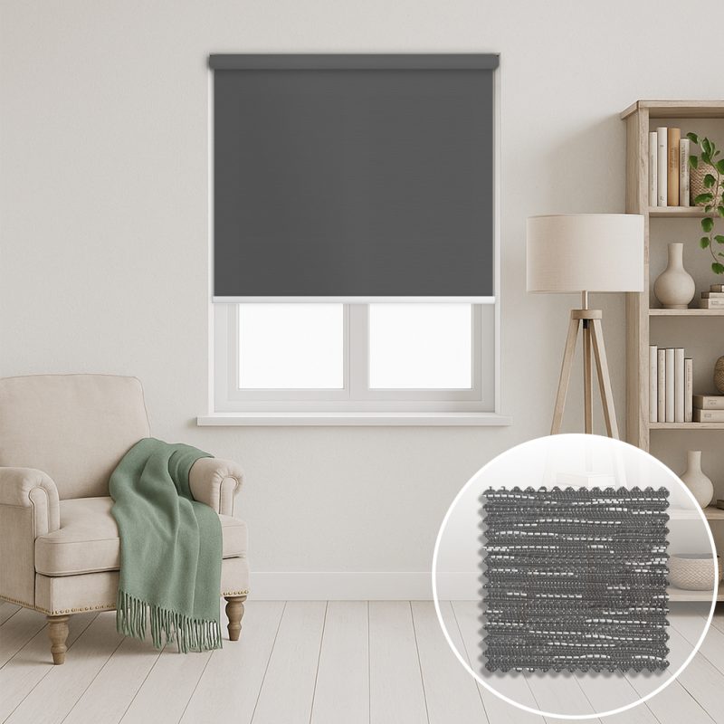 Discount-Blinds-Roller-Blinds-Black-Fern