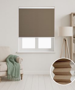 made-to-measure-Cocoa-honeycomb-blinds